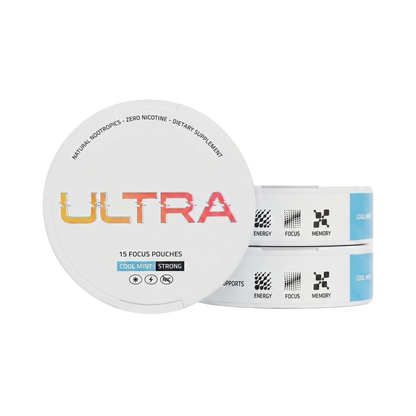 Ultra Focus Nootropic Pouches 3 Cans