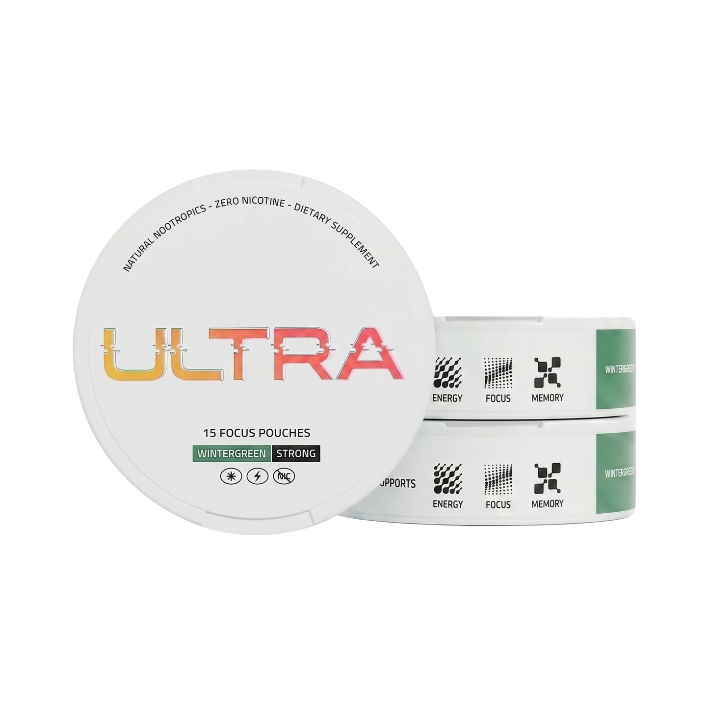 Ultra Focus Nootropic Pouches 3 Cans